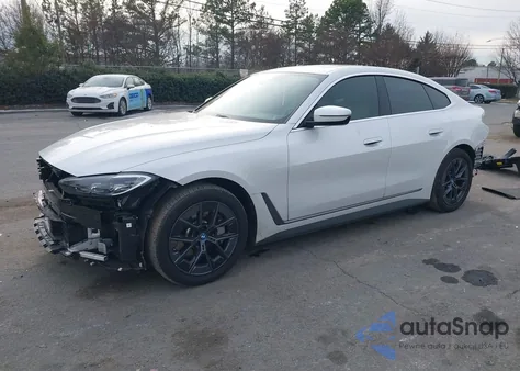 2024 BMW I4 Gran Coupe Edrive35 z USA, uszkodzony, nr VIN WBY43AW01RFS57151